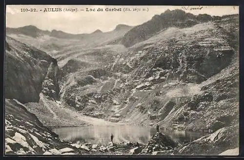 AK Aulus, Lac du Garbet et montagnes environnantes