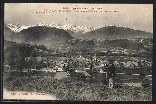 AK St-Gironnais, Panorama d`Oust et le Montvallier