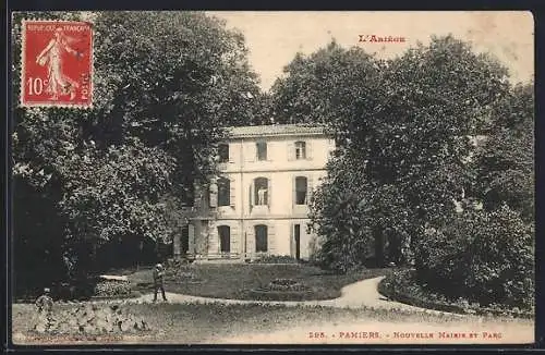 AK Pamiers, Nouvelle Mairie et parc verdoyant