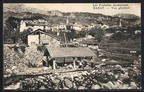 AK Rabat, Vue générale des Pyrénées Ariégeoises