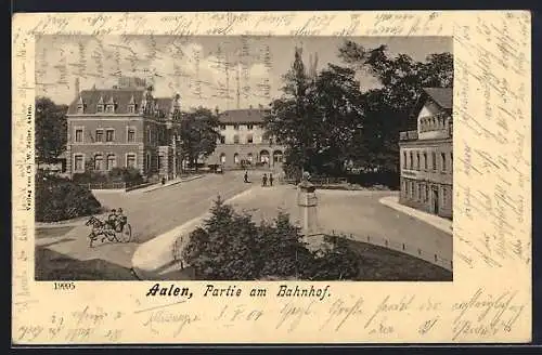 AK Aalen, Partie am Bahnhof