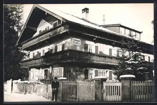 Foto-AK Bad Tölz, Hotel Kurheim Klara