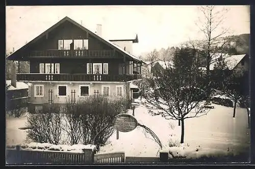 Foto-AK Bad Tölz, Hotel Kurheim Klara