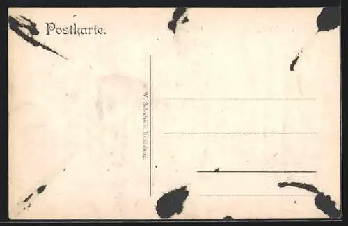 AK Rendsburg, Königstrasse mit Apotheke