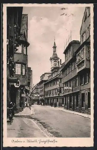 AK Aalen i. Württ., Hotel Bären in der Hauptstrasse