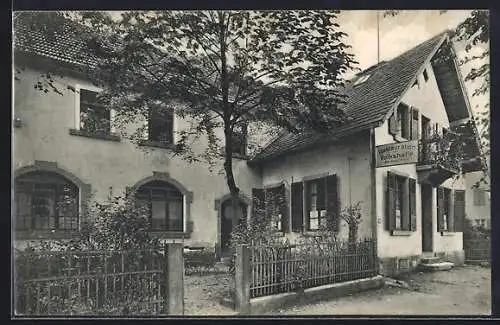 AK Gaggenau, Restaurant zur Volkshalle, Inh. Rudolf Scharf