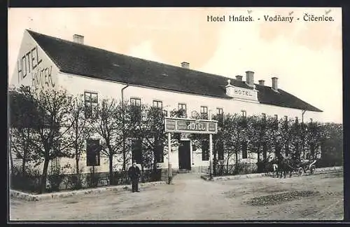 AK Vodnany, Cicenice, Hotel Hnátek