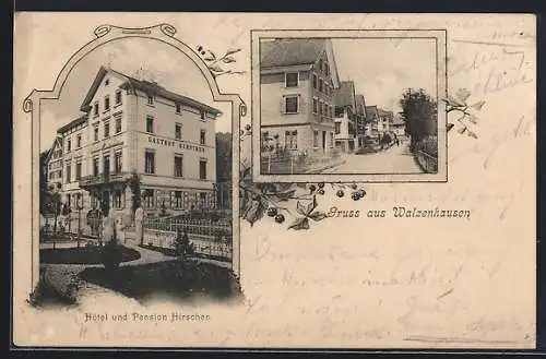 AK Walzenhausen, Hotel Pension Hirschen, Gütle