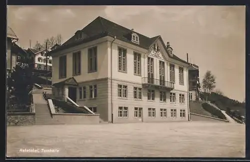 AK Rehetobel, Partie an der Turnhalle