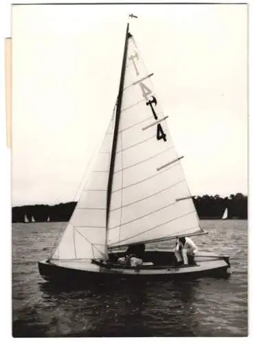 Fotografie Atlantic, Ansicht Berlin-Tegel, HJ-Segelregatta, Segelboot Olympiajolle