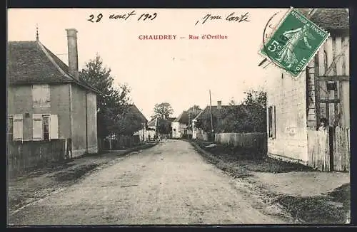 AK Chaudrey, Rue d`Ortillon, Strassenpartie