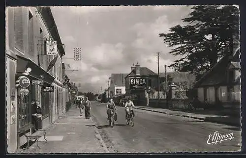 AK Saint-Maurice-lès-Charencey, La Grande-Rue