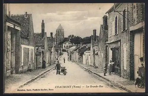 AK Chaumont, La Grande-Rue