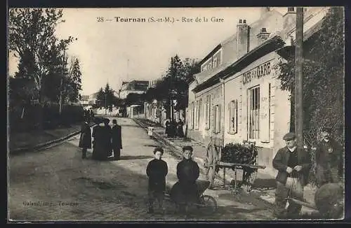 AK Tournan, Rue de la Gare