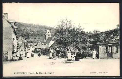 AK Nassandres, La Place de l`Eglise