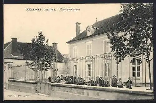 AK Coulanges-la-Vineuse, L`École des Garcons