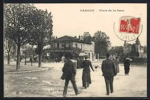 AK Gargan, Place de la Gare