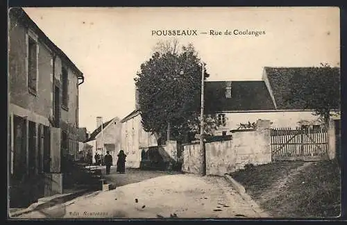 AK Pousseaux, Rue de Coulanges