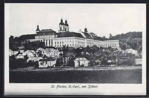 AK St. Florian /O.-Oest., Blick von Südosten