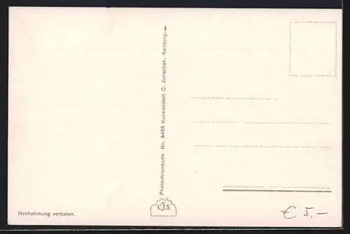 AK Zell am See, Ortsansicht mit der Seilschwebebahn a. d. Schmittenhöhe