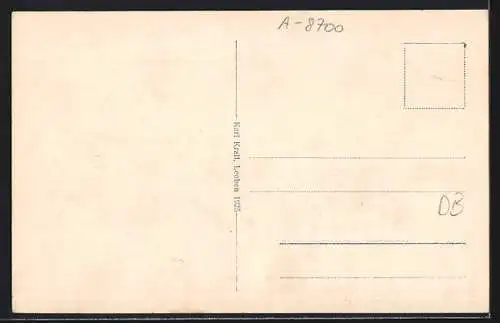 AK Donawitz, Panorama mit Fabriken und den Bergen