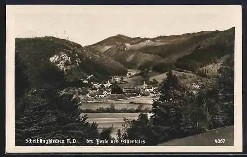 AK Scheiblingkirchen /N.-D., Ortsansicht mit Blick über die Umgebung