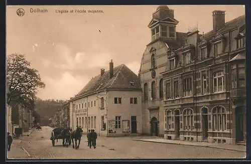 AK Dolhain, L`Eglise et l`Ecole moyenne