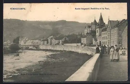 AK Remouchamps, Route longeant l`Ambiève et le Pont