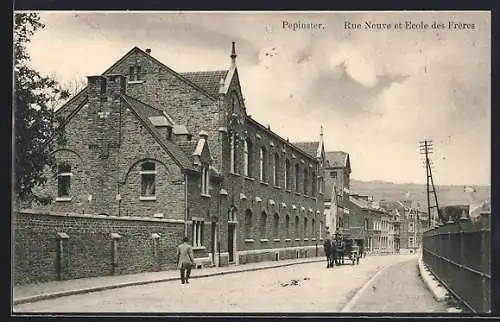 AK Pepinster, Rue Neuve et Ecole des Frères