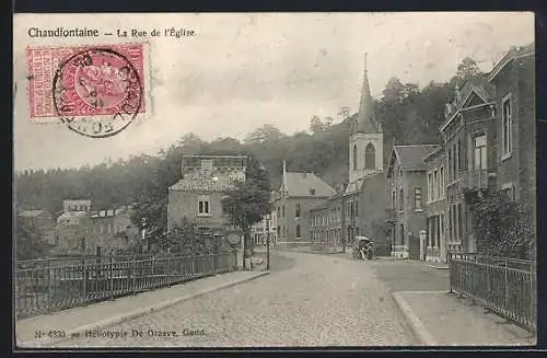 AK Chaudfontaine, La Rue de l`Eglise