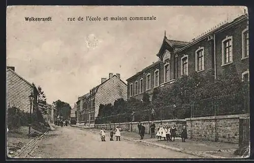 AK Welkenraedt, Rue de L`ecole et maison communale