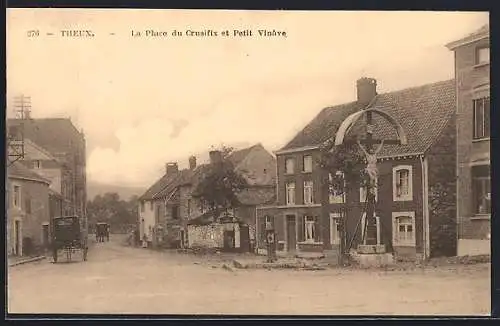 AK Theux, La Place du Crusifix et Petit Vinave