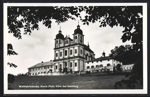 AK Maria Plain, Blick auf die Wallfahrtskirche