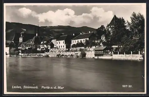 AK Leoben /Steiermark, Partie an der Mur