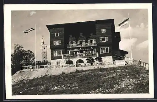 AK Mariazell, Bürgeralpe, Hotel-Restaurant J. Feichtegger