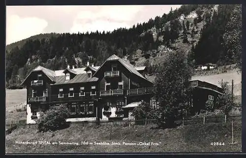 AK Spital am Semmering, Pension Onkel Fritz