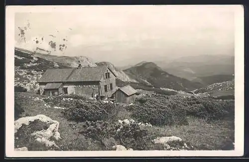 AK Graf Meran-Schutzhaus auf der Hohen Veitsch