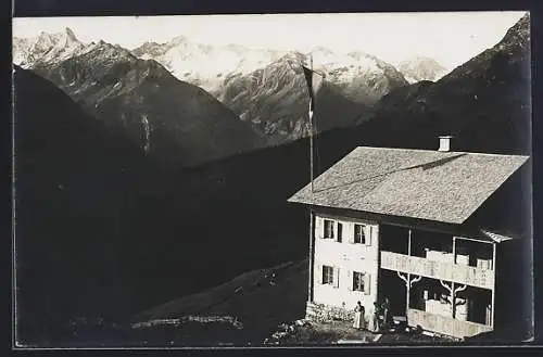 AK Penkenhaus im Zillertal, Blick ins Tal