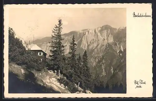 AK Buchsteinhaus, Blick ins Tal