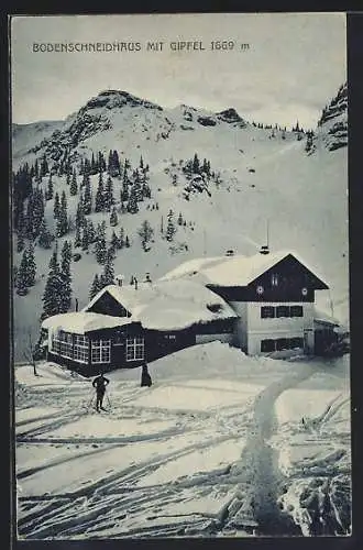 AK Schliersee, Gasthof Bodenschneidhaus mit Gipfel