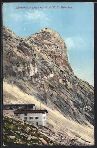 AK Knorrhütte, Berghütte d. AVS München