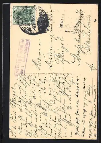 AK Strassburg, Blick auf den Rabenhof