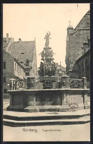 AK Nürnberg, Tugendbrunnen