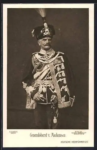 AK Generaloberst v. Mackensen in Husaren-Uniform