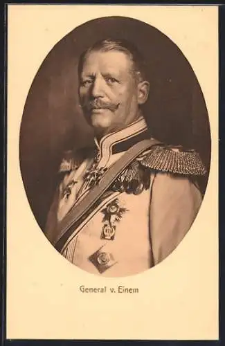 AK General von Einem in Uniform