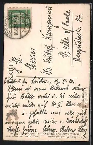 Künstler-AK Ludwigsburg / Württemberg, am Eingangstor zum Schloss