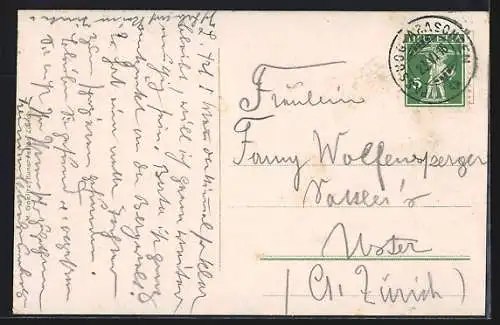 AK Passugg b. Chur, Teilansicht