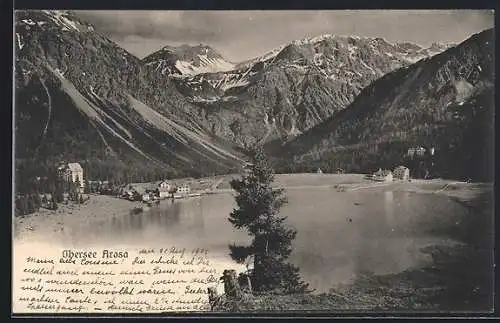 AK Arosa am Obersee, Panorama