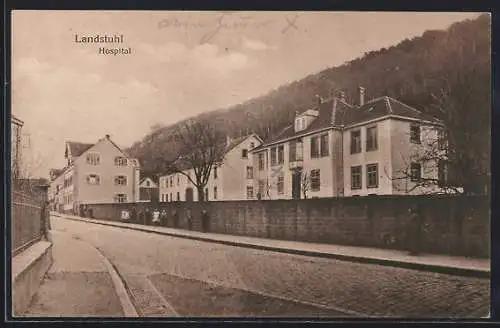 AK Landstuhl, Hospital mit Strassenpartie