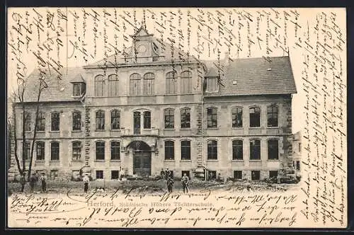 AK Herford, Städtische Höhere Töchterschule